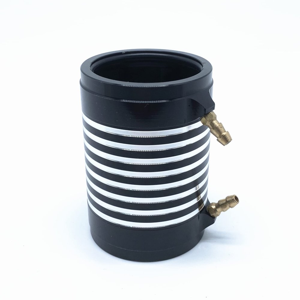 KingVal RC Boat Water Cooling Jacket Unit Compatible with 4082/4092 Size Brushless Motor, Black