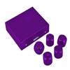 DS.DISTINCTIVE STYLE Aluminum Alloy Dice 5 Pieces 16mm Portable Metal Dices with Case 6 Sided Dice for Party Game view 4