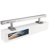 WDTMEEZU Fingerboard Flat Rail Professional Prop for Finger Skateboard Made of Metal 10" Long view 1