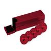 DS.DISTINCTIVE STYLE Aluminum Alloy Dice 5 Pieces 16mm Portable Metal Dices with Case 6 Sided Dice for Party Game view 4
