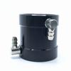 KingVal Replacement RC Boat Water Cooling Jacket Unit Compatible with RC Boat 3660 Size Brushless Motor SSS 3660 Boat Motor (Black) view 1