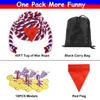 JHkim Tug of War Rope - 40FT War Rope for Family Reunion Games, Field Day Yard Games for Kid and Adult, Independence Patriotic Day Party Games, Outside Sports Activities, Carnival Games Outdoor view 2