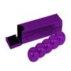 DS.DISTINCTIVE STYLE Aluminum Alloy Dice 5 Pieces 16mm Portable Metal Dices with Case 6 Sided Dice for Party Game view 4