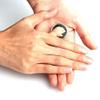Little Hand Coin Disappeared Trick Toy Tools Close-Up Magic Show Props Stylish and Popular Durable and Deft view 2
