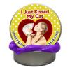 Kissed My Cat Stress Putty - Crazy Cat Lady Gift for Pet Owners Fidget Toy Purple Therapy Dough Relaxation Gifts for Stocking Stuffers Cat Moms Veterinarian Gifts Cat Lover Gifts view 3
