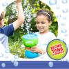FUBBLES NO Spill Funfiniti Bubble Machine | Blows One Hour of Non Stop Bubbles | Amazon Exclusive Toy Set Includes 36oz of Non Toxic Refill Solution (Bubble Solution Bottle Colors Will Vary) view 3