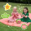 CoComelon NO Spill Musical Bubble Machine | Bubble Toy for Baby, Toddlers and Kids | Amazon Toys Exclusive with 20oz of Extra Bubble Solution (Bubble Solution Bottle Colors Will Vary) view 2