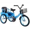 16 Inch Children Folding Tricycle, Cruise 3 Wheel Bicycle, Children 3 Wheel Bike with Child Seat for Comfortable, Safe and Stable Riding(Blue) view 1