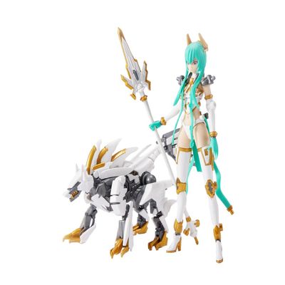 MS GENERAL TKB 01 Toothpick & Shoten Dog (White), 1/10 Scale, PVC & ABS, Assembly Type Plastic Model