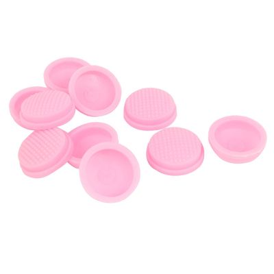 Ruilogod 10pcs 15mm Dia Protective Waterproof Silicone Switch Cover Case Pink (id: c78 427 216 220 466