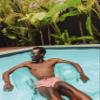 FUNBOY Giant Inflatable Clear Blue Mesh Chair Pool Float, Water Hammock, Pool Floats for Adults, Perfect for a Summer Pool Party view 4