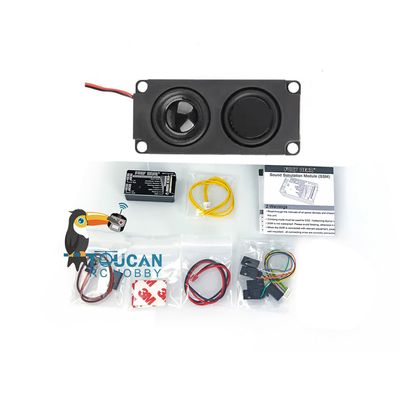 Sound Module System for 1/14 Lesu Euro6 Rc Trailer Truck Car DIY Model