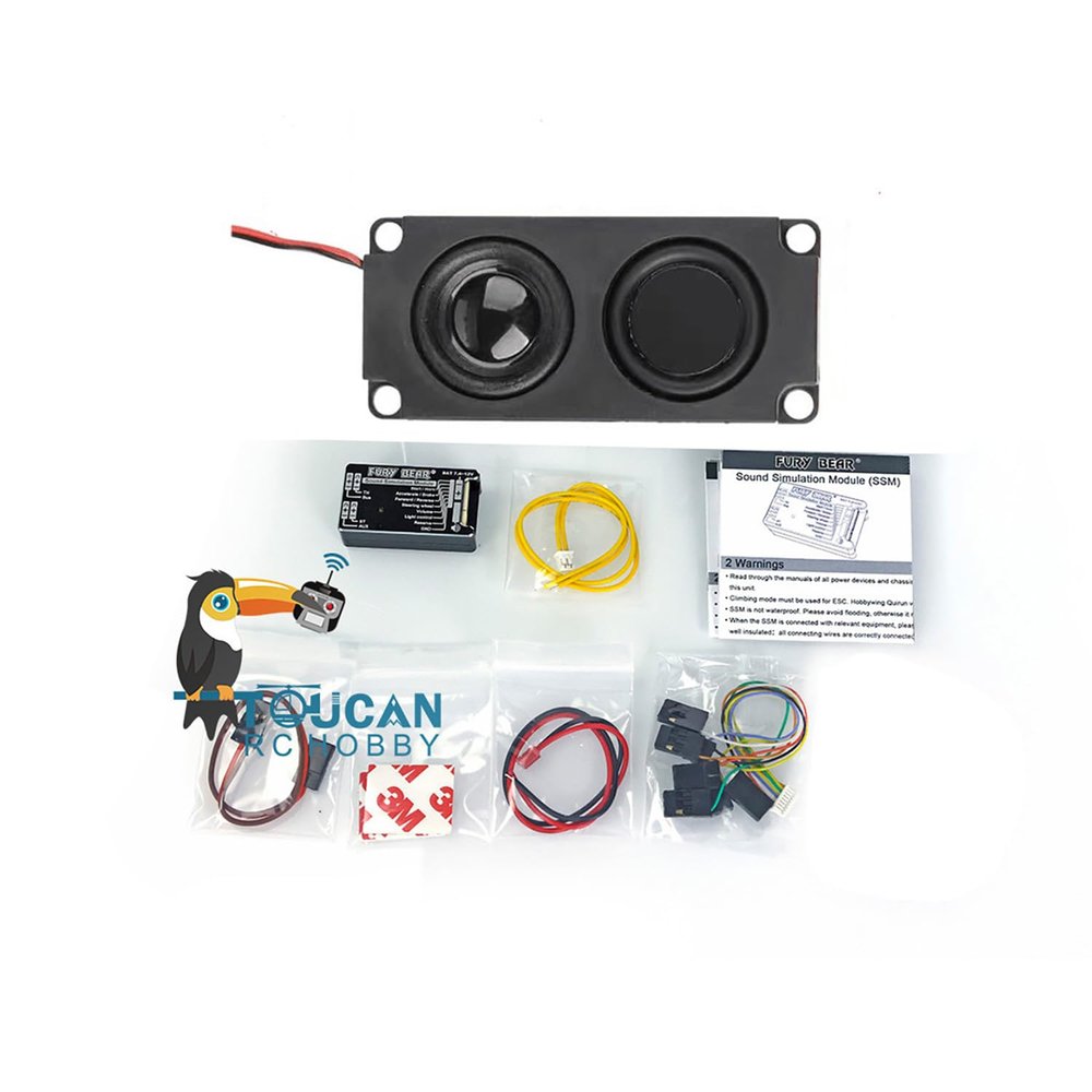 Sound Module System for 1/14 Lesu Euro6 Rc Trailer Truck Car DIY Model