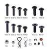 620Pcs RC Screw Kit Screws Assortment Set M3 M4 Hex Nut Shell Buckle RC Repair Tool Kit Hardware Fastener for 1/8 1/10 1/12 1/16 Scale RC Cars Truck Crawler DIY Parts view 2