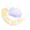 Ruilogod Round Bubble Maker Bathing Bar Pouf Shower Sponges 2Pcs Multicolor (id: fc4 6d1 7c8 482 604 view 1