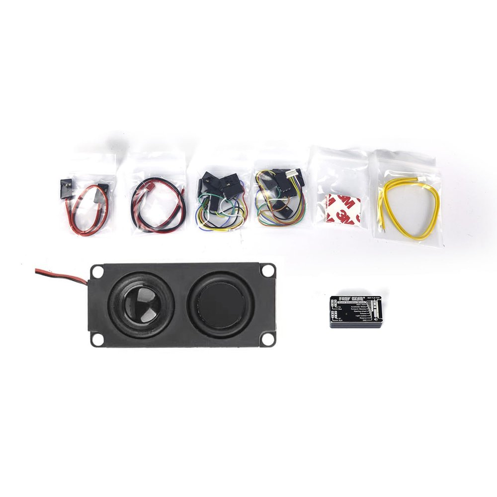 Sound System Group for 1/14 Lesu R730 Rc Trailer Truck Car DIY Model