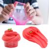 cdar 60ml Butter Slime, Fruit Cherry Clay Toy,Fluffy Stretchy Cloud Slime Toy,DIY Surprise Slime for Kids Party/Stress Relief Toy for Gift Fluorescent Green Papaya view 2