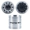 SWX CNC Rear Wheel Rim Crawler Wheels Rims fo 1/14 RC Tractor Truck Tamiya RC Car Upgrades Parts (4 PCS) view 4