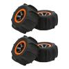 4Pcs Rc Car Tires,Rubber Rc Car Wheel for 104009 104001 for 9125 9116 for F10 F14 F19 1/12 1/10 Rc Cars Car Model Accessory view 3