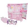 509 Crew BnB Pink Doll Furniture Set - 14'' Baby Doll, Built in Highchair & Play Yard, Accessories, Kids Pretend Sleep Play Set Ages 3+ (T797025) view 1
