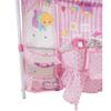 509 Crew BnB Pink Doll Furniture Set - 14'' Baby Doll, Built in Highchair & Play Yard, Accessories, Kids Pretend Sleep Play Set Ages 3+ (T797025) view 4