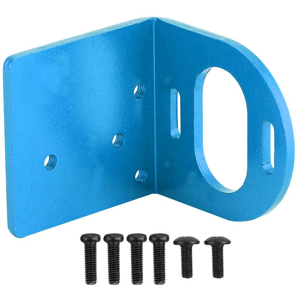 Pilipane Metal Adjust Motor Mounting Holder Bracket Seat Base L Shape Fixed Seat for 540 3660 3650 Motors RC Accessory(Blue), RC Motor Base, RC Motor Base, Metal Adjust Motor Mounting HolAdjustabl