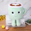 AULUDA Latte Plush Toy, 30 cm Stuffed Coffee Mug Plushie Pillow Doll, Soft Cup Fluffy Friend, Hugging Cushion - Present for Every Age (Latte) view 3