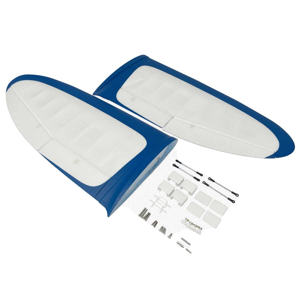E-flite Painted Wing Set Left & Right Commander MPD 1.4m EFL14822 Replacement Airplane Parts