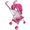 509 Crew Garden Doll Stroller - Kids Pretend Play, Retractable Canopy, Baby Doll Safety Harness, Storage Basket, Foldable for Easy Storage, Fits Dolls up to 24", Kids Pretend Play Ages 3+ (T709027) view 2