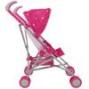 509 Crew Garden Doll Stroller - Kids Pretend Play, Retractable Canopy, Baby Doll Safety Harness, Storage Basket, Foldable for Easy Storage, Fits Dolls up to 24", Kids Pretend Play Ages 3+ (T709027) view 4