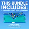 KinderMat 2" Jr. Daydreamer and Full Nap Mat Washable Cover - New Trucks N Tractors Design - Regular, 47" x 22", Great for Daycare & Families view 2