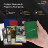 BCW Spectrum Green Chroma Inner Card Sleeves | 100 Pack | Acid-Free Archival Quality Protection | Perfect Fit Sleeves for MTG, Pokemon | Dual-Sided Glossy-Clear view 4