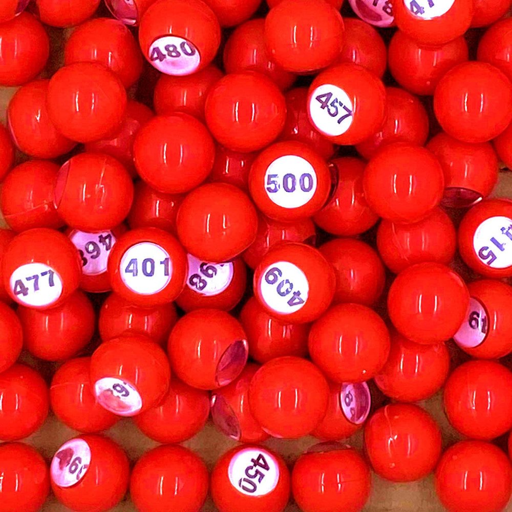 Tapp Collections Raffle Balls Number Set (401-500)
