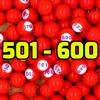 Tapp Collections Raffle Balls Number Set (501-600) view 4