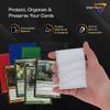BCW Spectrum White Chroma Inner Card Sleeves | 100 Pack | Acid-Free Archival Quality Protection | Perfect Fit Sleeves for MTG, Pokemon | Dual-Sided Glossy-Clear view 4
