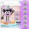 New Glo Pals Lumi Water-Activated Bath Toy with 6 Reusable Light-Up Cubes for Sensory Play - Valentine Day Gift view 1