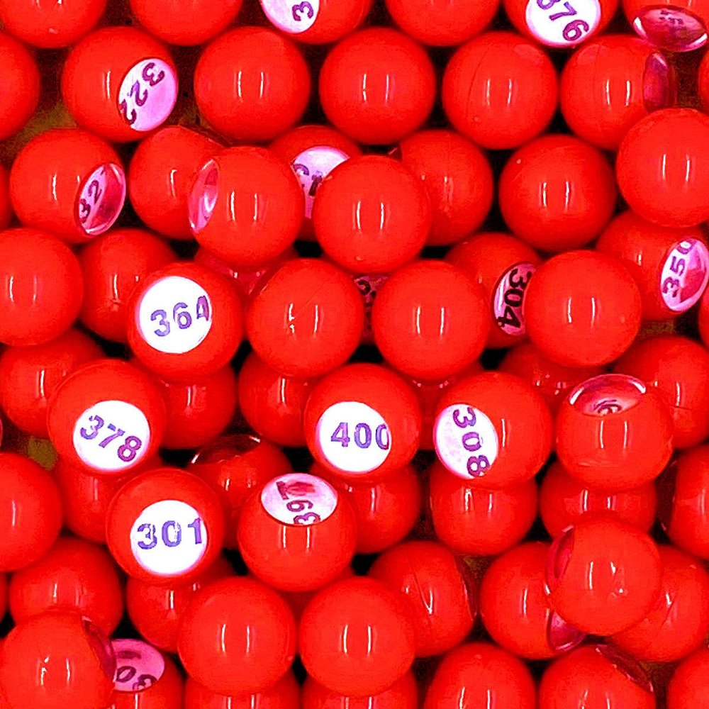 Tapp Collections Raffle Balls Number Set (301-400)