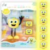 Glo Pals Water-Activated Bath Toy with 6 Reusable Light-Up Cubes for Sensory Play (Alex) view 1