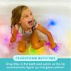 Glo Pals Water-Activated Bath Toy with 6 Reusable Light-Up Cubes for Sensory Play (Alex) view 3