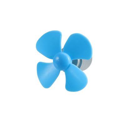 Ruilogod DC 3V 0.15A 8000(+/-10%) RPM Motor w 4 Vanes Blue 56mm Rotating Dia Propeller (id: c67 7e7 bfe bd9 cee