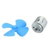 Ruilogod DC 3V 0.15A 8000(+/-10%) RPM Motor w 4 Vanes Blue 56mm Rotating Dia Propeller (id: c67 7e7 bfe bd9 cee view 2