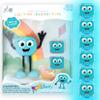 Glo Pals Water-Activated Bath Toy with 6 Reusable Light-Up Cubes for Sensory Play (Blair) view 1