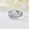 LELOUCHY Anxiety Rings for Women Men Unisex Adjustable Fidget Love Rings for Anxiety Stress Worry Spinning Bead Rings view 4