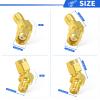 Superbat FPV Drone Goggles Antenna Adapter SMA to RP-SMA 45 Degree Adapter Connector Kit 4-Pack for FPV Antenna Race/Quadcopter Fatshark Goggles WiFi Antenna Extension Cable view 4