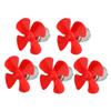 Ruilogod 5pcs DC 3V 0.18A 8000(+/-10%) RPM Motor w 4 Vanes Red 56mm Rotating Dia Propeller (id: c5d 956 eb6 88d e06 view 1
