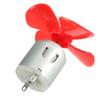 Ruilogod 5pcs DC 3V 0.18A 8000(+/-10%) RPM Motor w 4 Vanes Red 56mm Rotating Dia Propeller (id: c5d 956 eb6 88d e06 view 2