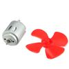 Ruilogod 5pcs DC 3V 0.18A 8000(+/-10%) RPM Motor w 4 Vanes Red 56mm Rotating Dia Propeller (id: c5d 956 eb6 88d e06 view 3