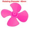 Ruilogod 5pcs Plastic 4 Vanes Propeller 40mm Diameter Rosiness for RC Boat Airplane Toy (id: d78 186 239 9af d64 view 2