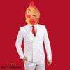 SandT Collection Rooster Head Latex Mask Dress Up Halloween Costume Party Mask Cosplay view 2