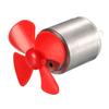 Ruilogod DC 5V 0.03A 6500RPM Motor w 4 Vanes Red 40mm Rotating Dia Propeller (id: 0b7 216 306 07b 054 view 1